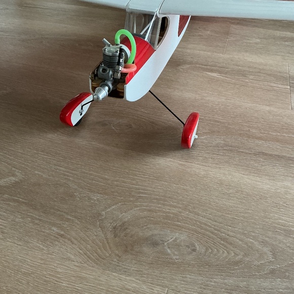 Red RC Airplane - Picture 3 of 5